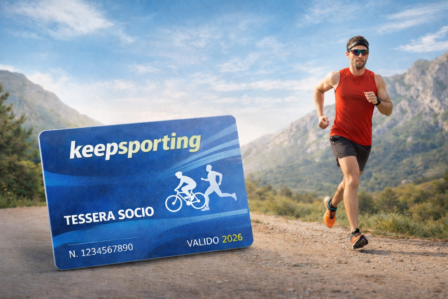 Sei uno sportivo? Ciclista agonista, gravellista, trail runner, ecc... Tesserati con noi!