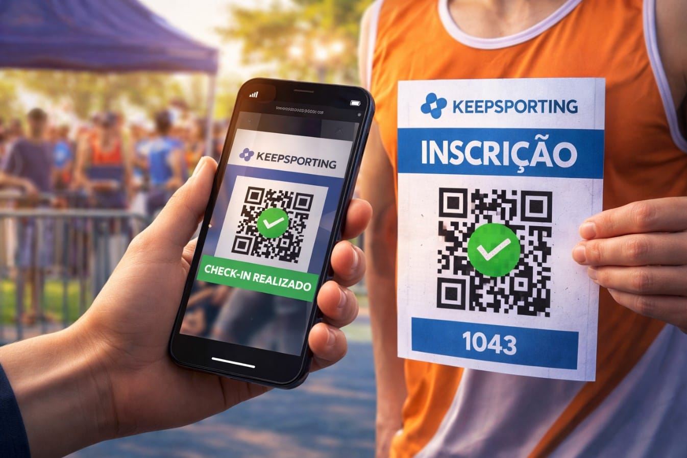 Controllo accessi e consegna del kit di gara