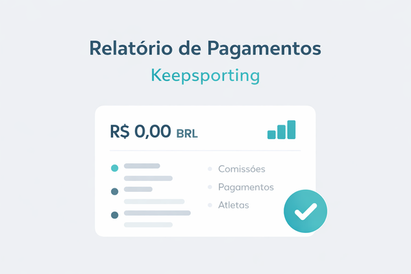 Relatório de Pagamentos Keepsporting: como acompanhar a contabilidade do seu evento em tempo real
