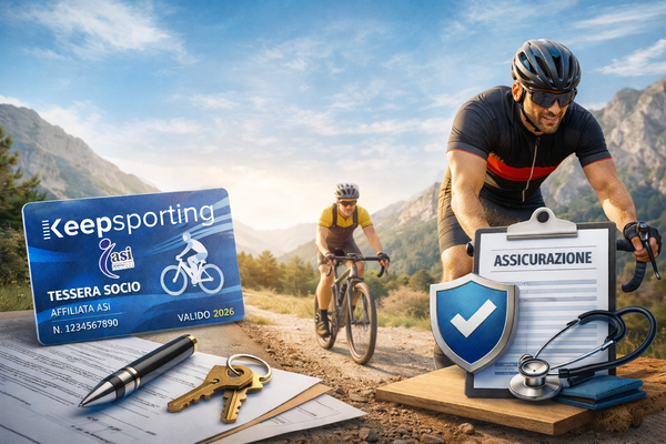 Sei uno sportivo? Ciclista agonista, gravellista, trail runner, ecc... Tesserati con noi!